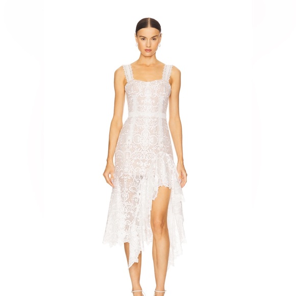 Bronx & Banco Tiffany White Lace Dress - Picture 5 of 6